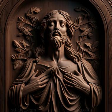 3D model st jesus (STL)